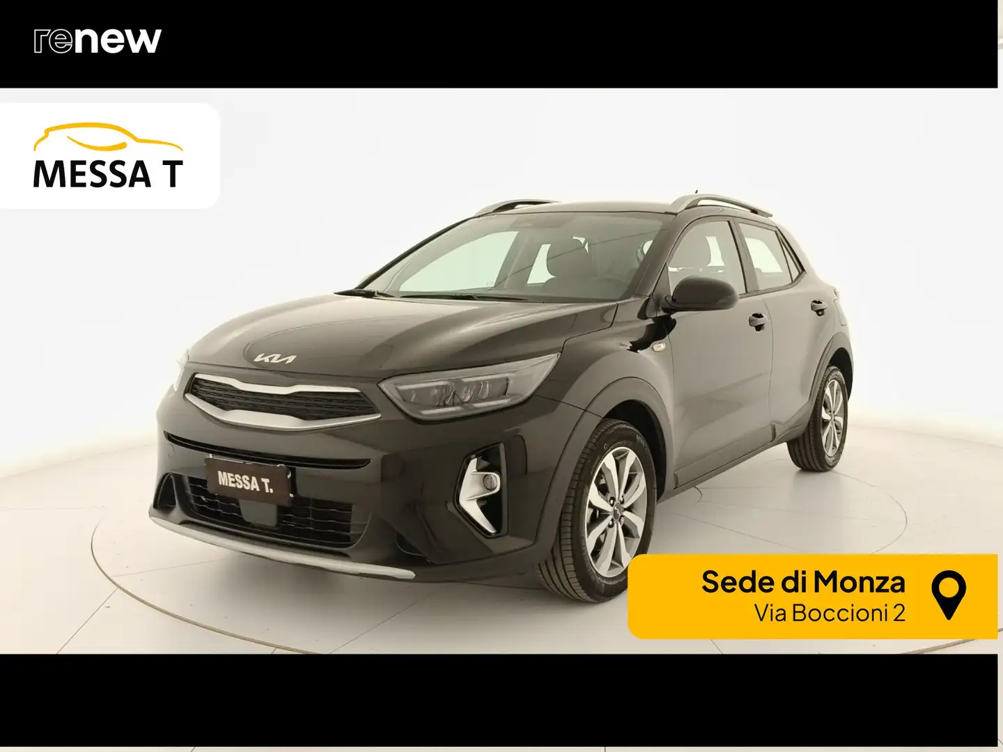 Kia Stonic Stonic 1.2 dpi Urban s/Smart Pack 84cv Noir - 1
