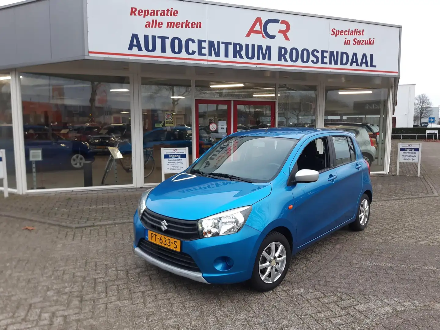 Suzuki Celerio 1.0 Rhino 5drs AIRCO / NAVIGATIE speciale editie n Blau - 1