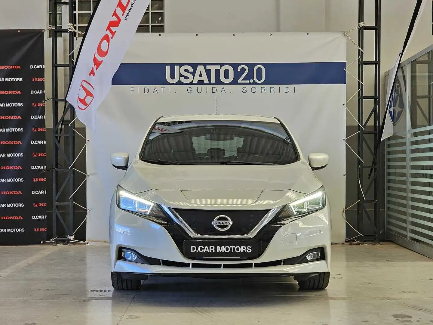 Nissan Leaf 2ª serie Tekna 40 kWh Bianco - 1