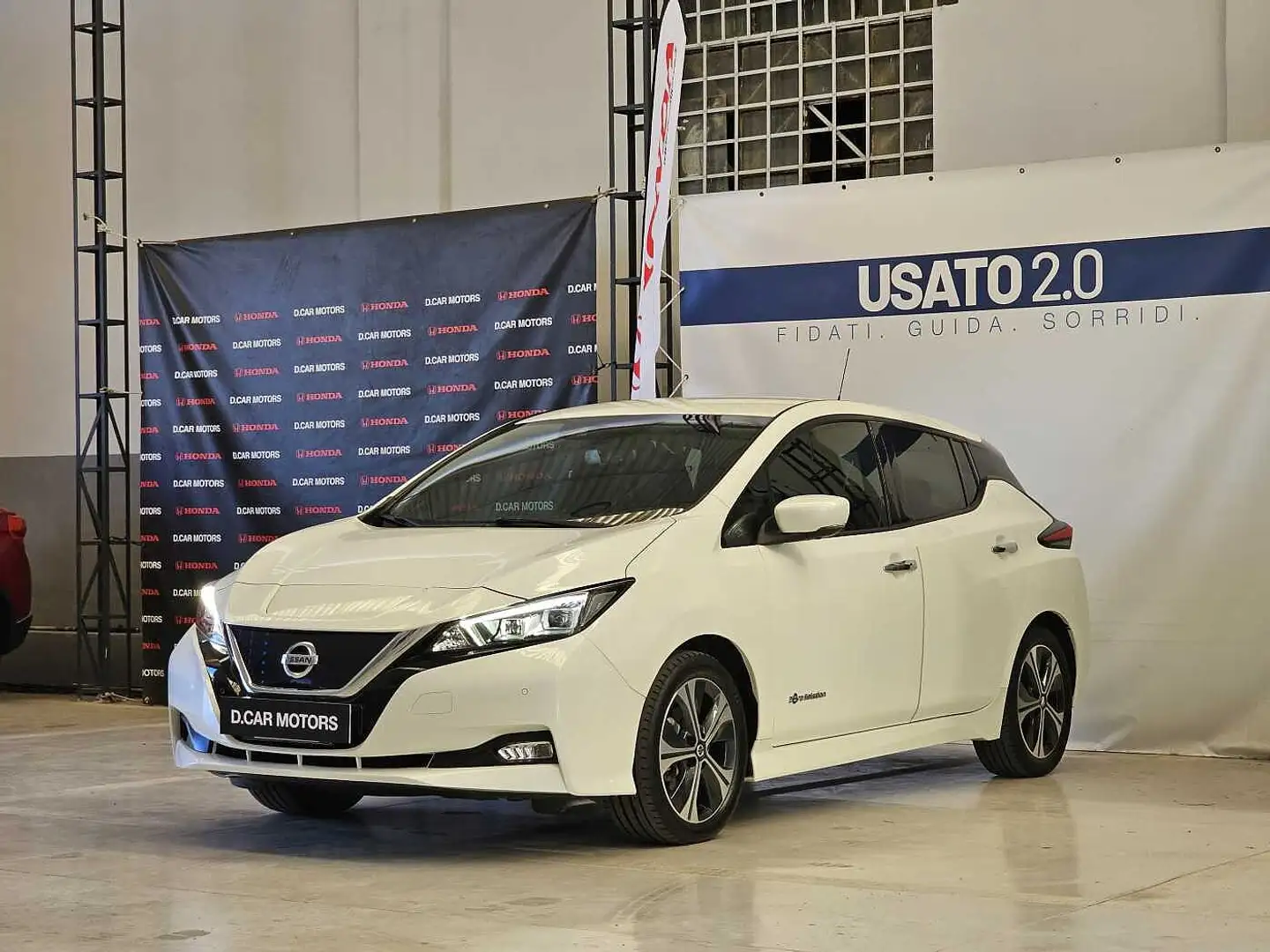 Nissan Leaf 2ª serie Tekna 40 kWh Blanc - 2