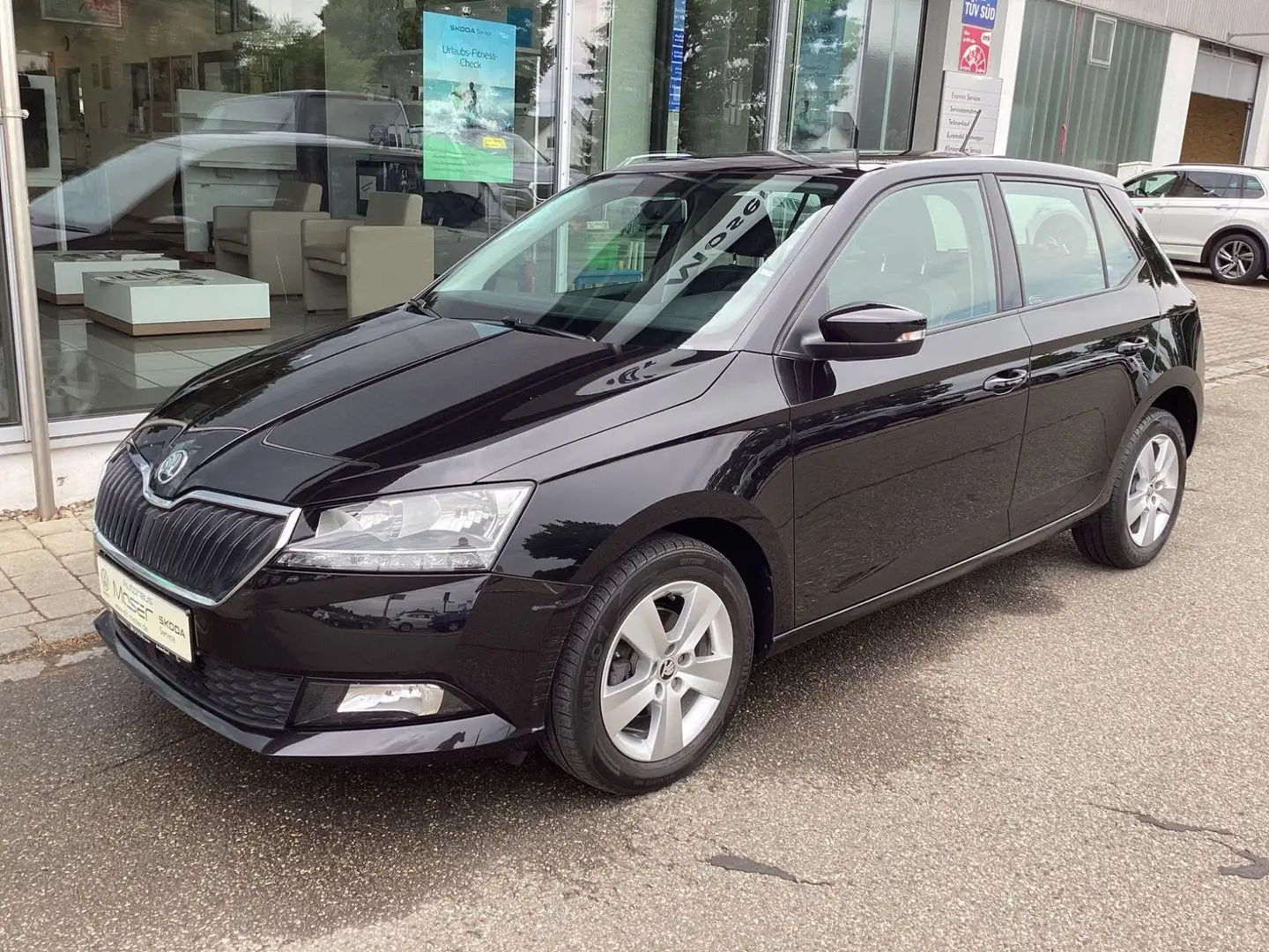 Skoda Fabia Ambition/SH/KLIMA/MFL Schwarz - 1