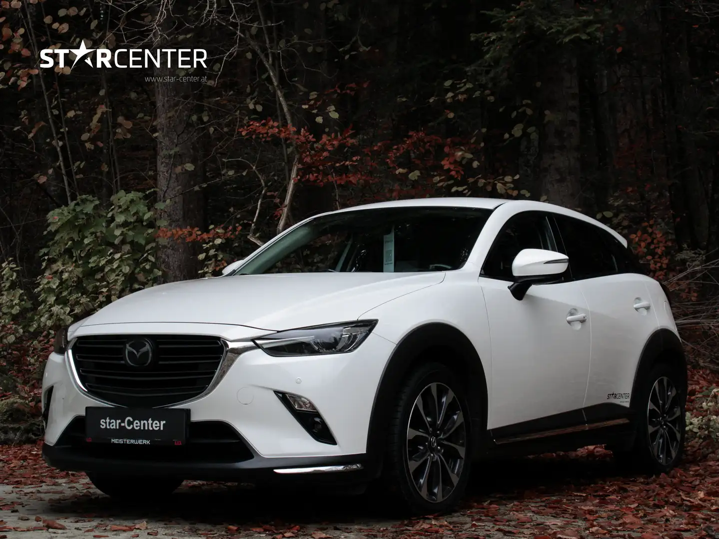 Mazda CX-3 CD115 AWD Revolution Top Aut. Weiß - 1