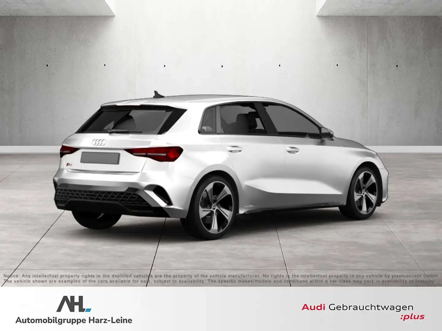 Audi A3 Sportback 30 TFSI S line S-tronic LED Navi Optik s Weiß - 2