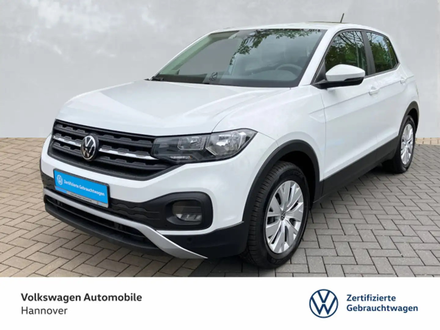 Volkswagen T-Cross 1.0 TSI Navi PDC SHZ Klima GJR Wit - 1