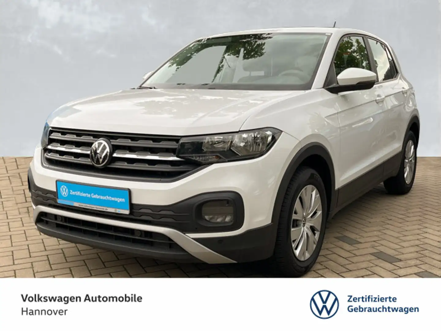 Volkswagen T-Cross 1.0 TSI Navi PDC SHZ Klima GJR Weiß - 1