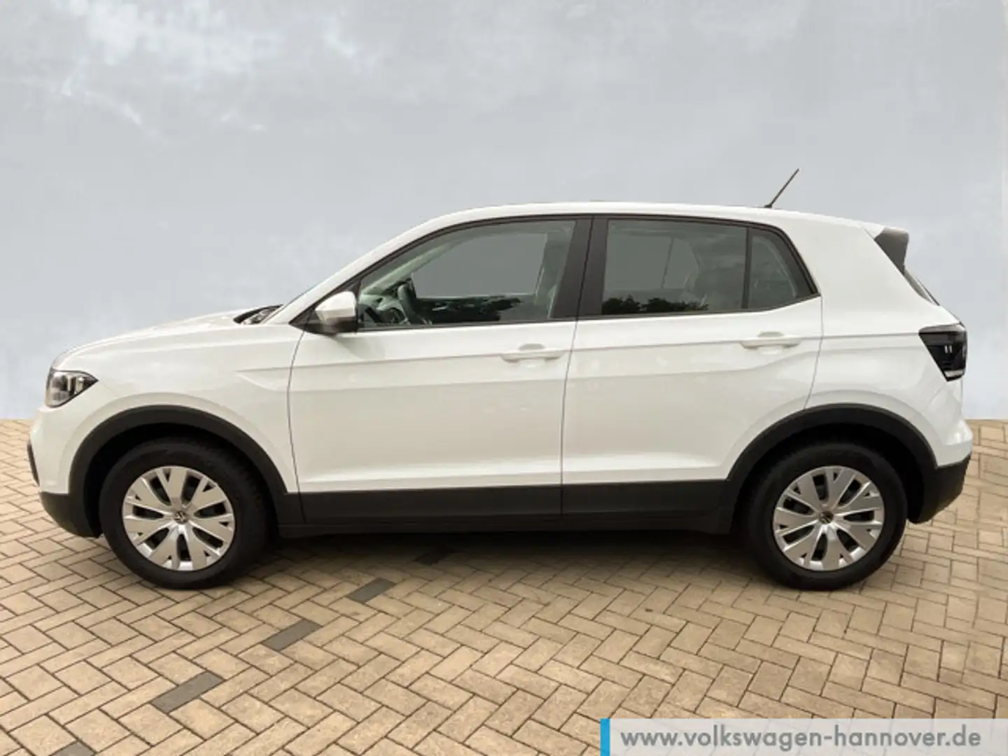 Volkswagen T-Cross 1.0 TSI Navi PDC SHZ Klima GJR Weiß - 2