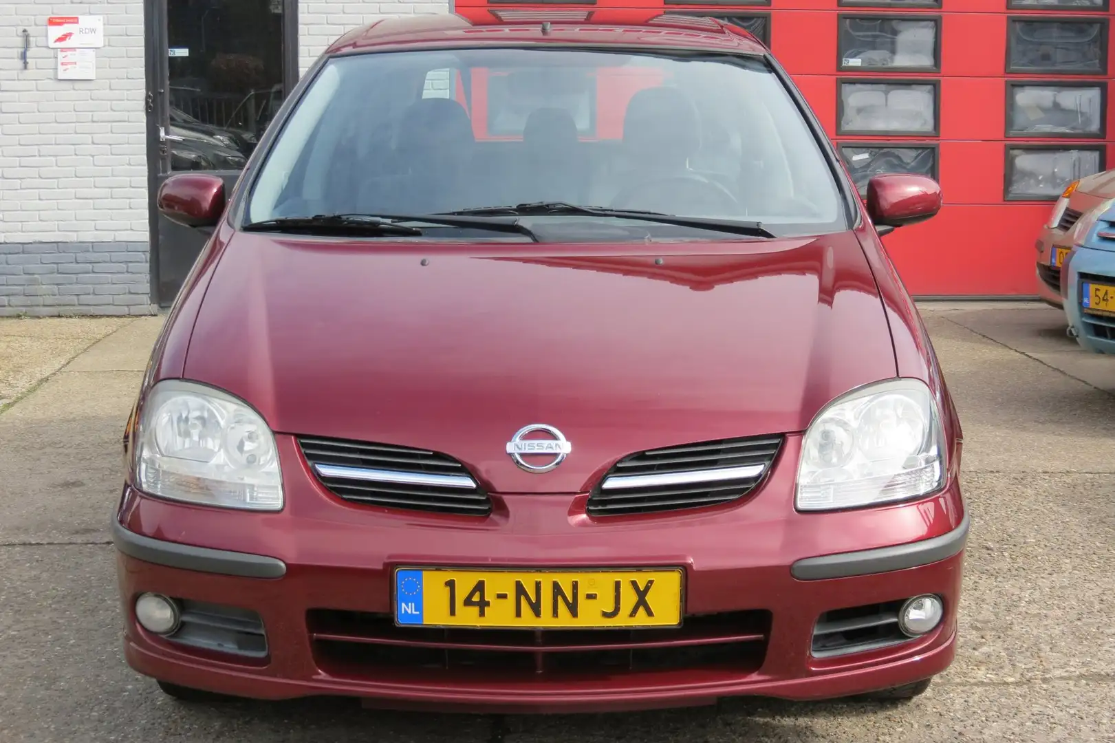 Nissan Almera Tino 1.8 , 125.000 km !! , AIRCO, NAVIGATIE, Rot - 2