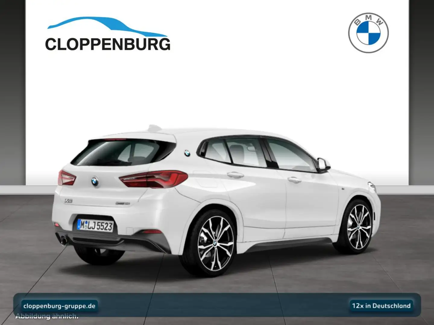 BMW X2 sDrive18i Navi+SHZ+HiFi+Klimaaut.+LED+Ambi+BT Weiß - 2