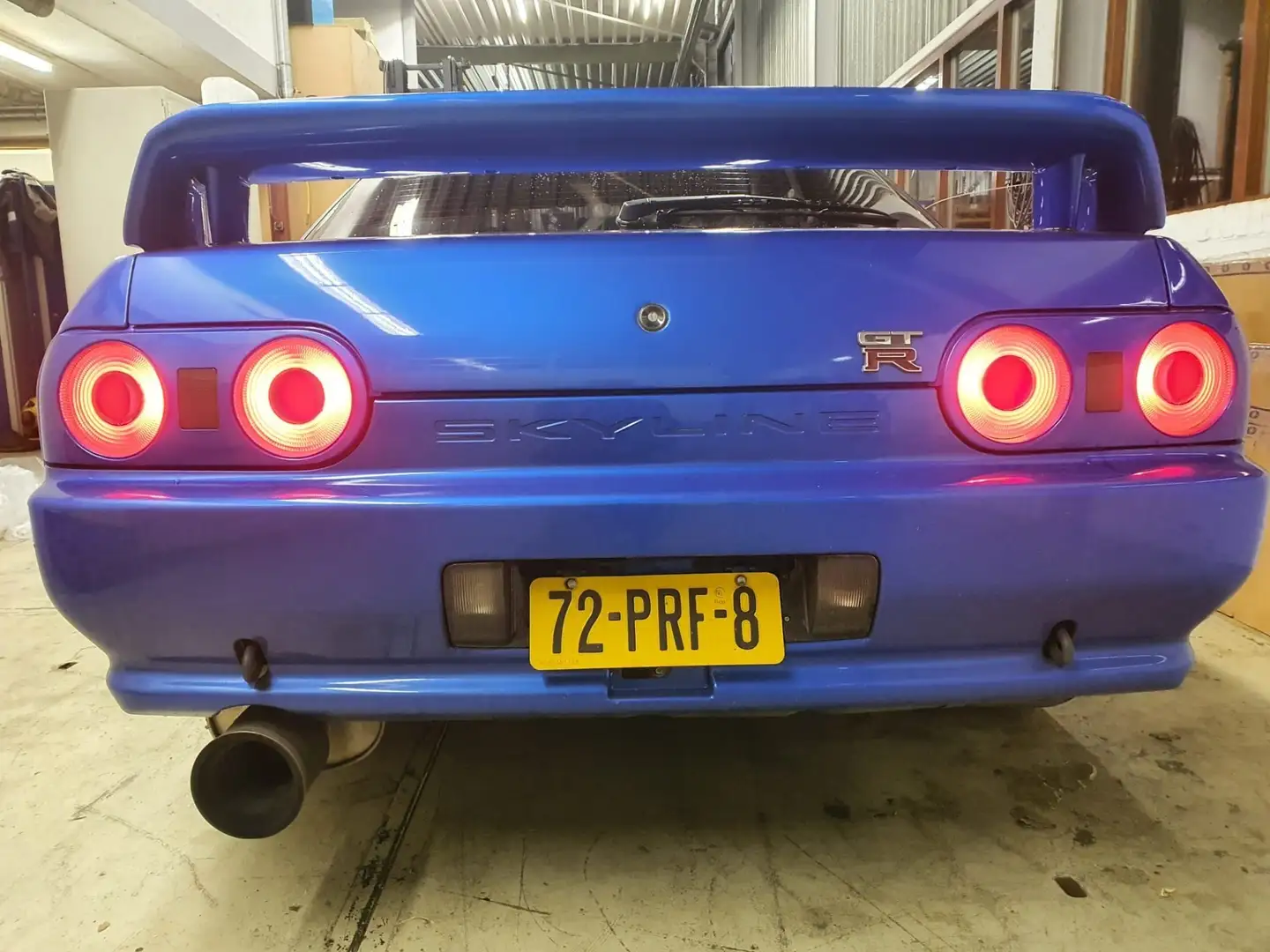 Nissan Skyline GTR plava - 2
