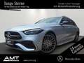 Mercedes-Benz C 220 d T-Modell AMG Line Advanced Plus/Pano/AHK Silber - thumbnail 1