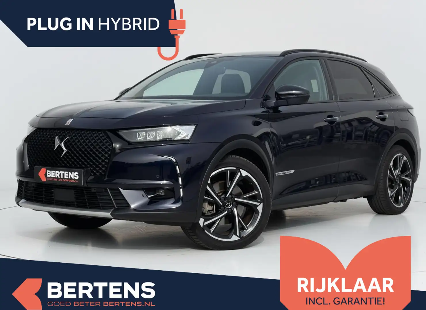 DS Automobiles DS 7 Crossback E-Tense 225 Louvre | Vol Leder | El.achterklep | 9 Blau - 1