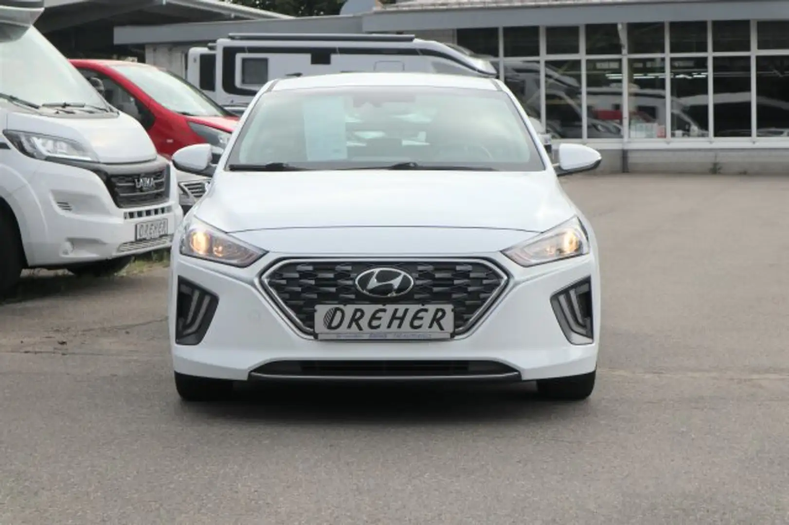 Hyundai IONIQ IONIQ 1,6 GDI Trend-Paket Hybrid Kamera/DAB/LM BC Weiß - 2