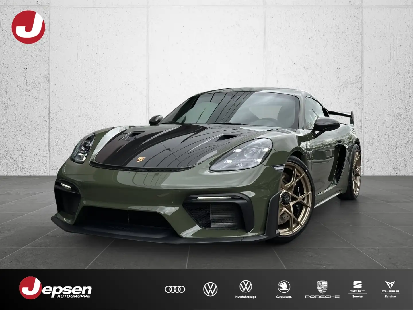 Porsche Cayman GT4 RS 718 PTS Lift Weissach Clubsport Verde - 1