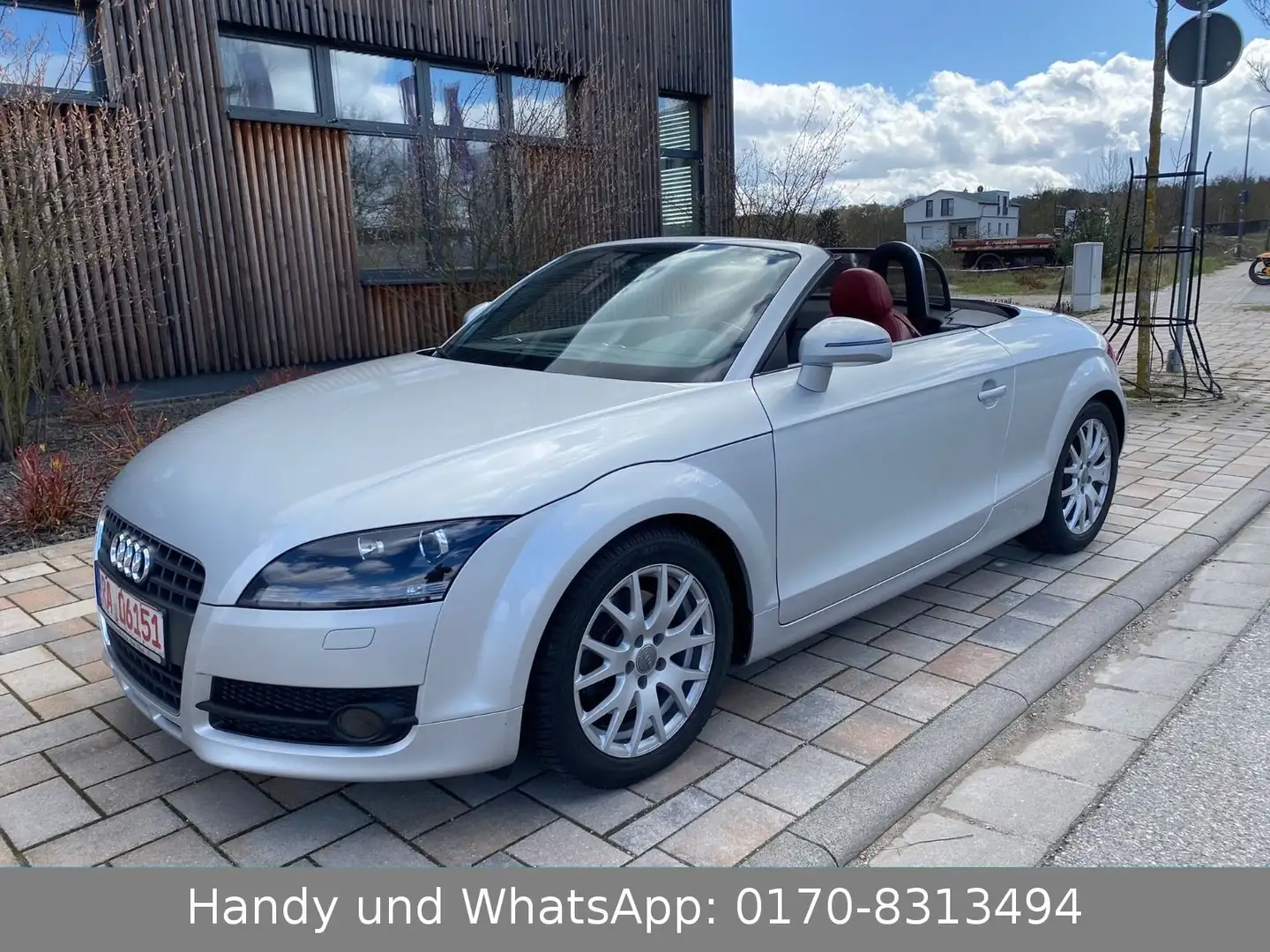Audi TT Roadster 2.0 TFSI Xenon Tüv neu 2 Hand Argent - 1