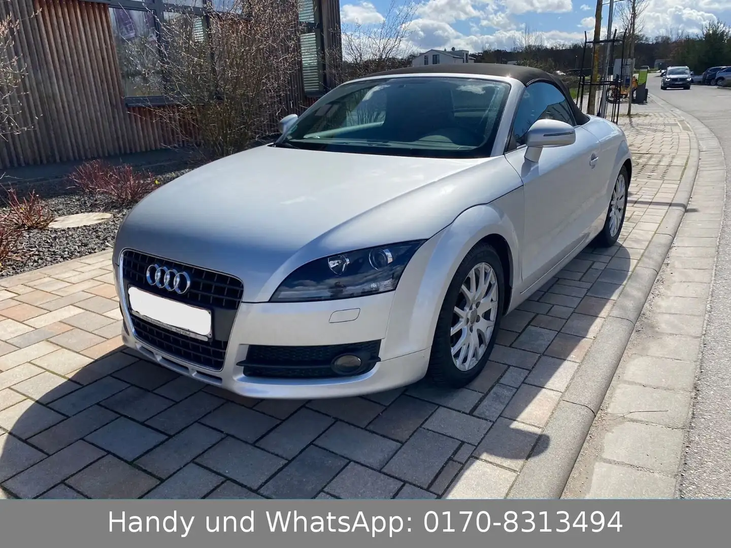 Audi TT Roadster 2.0 TFSI Xenon Tüv neu 2 Hand Argent - 2