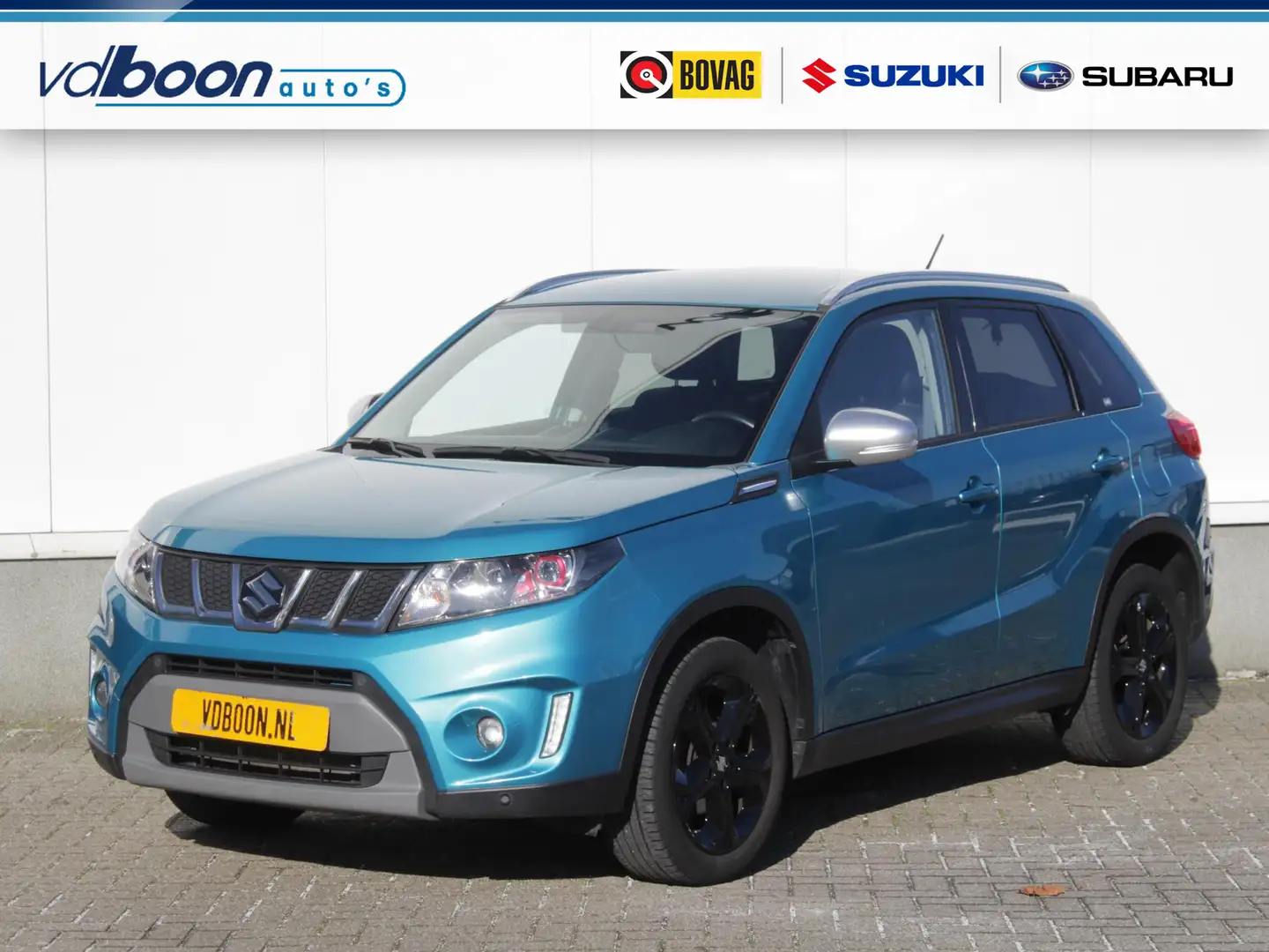 Suzuki Vitara 1.4 S Automaat AllGrip | Navi | Cruise | Trekhaak Blauw - 1