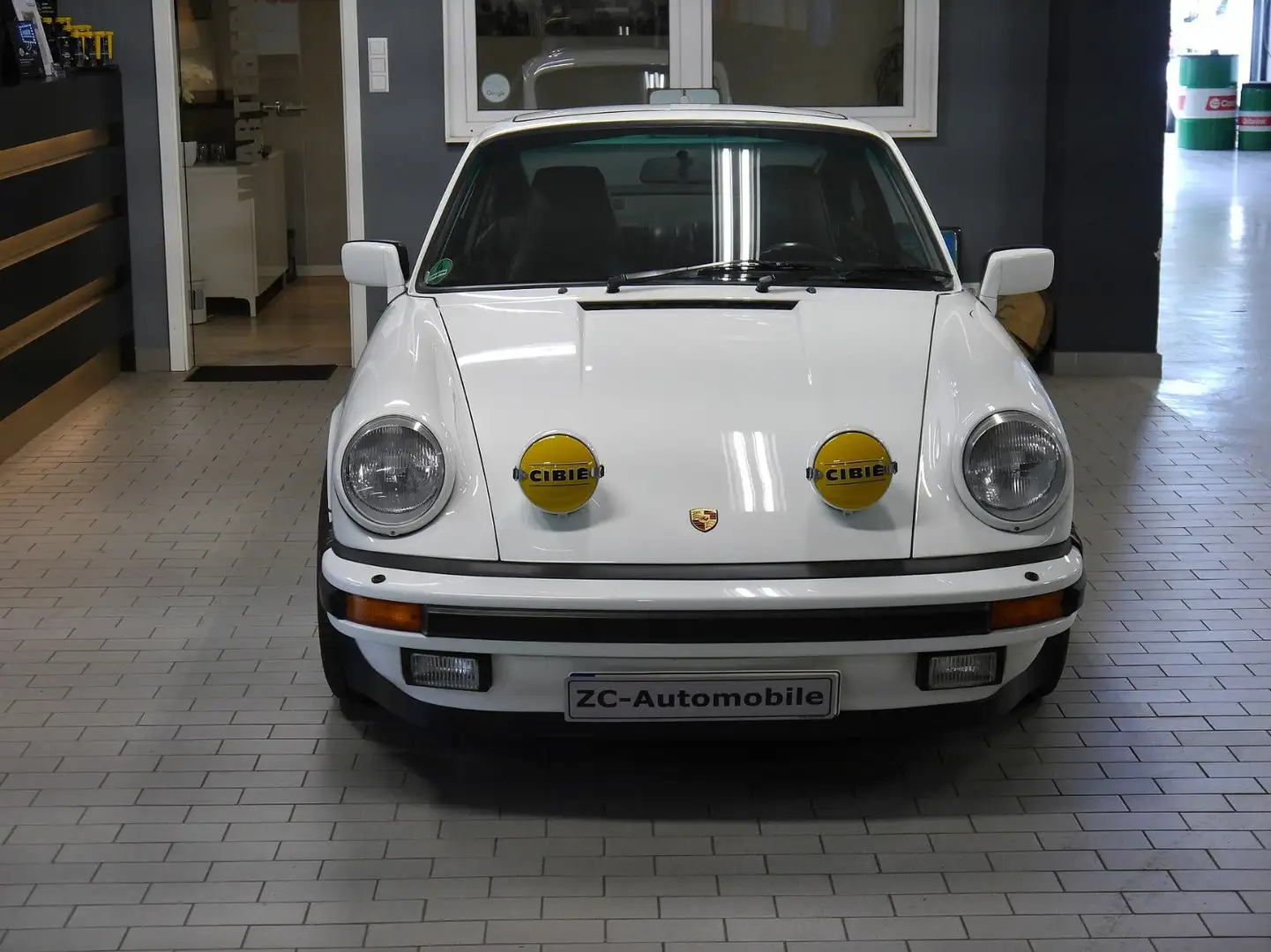 Porsche 911 3.2 Carrera Coupé - Deutsch - Leder - G50 Blanc - 2