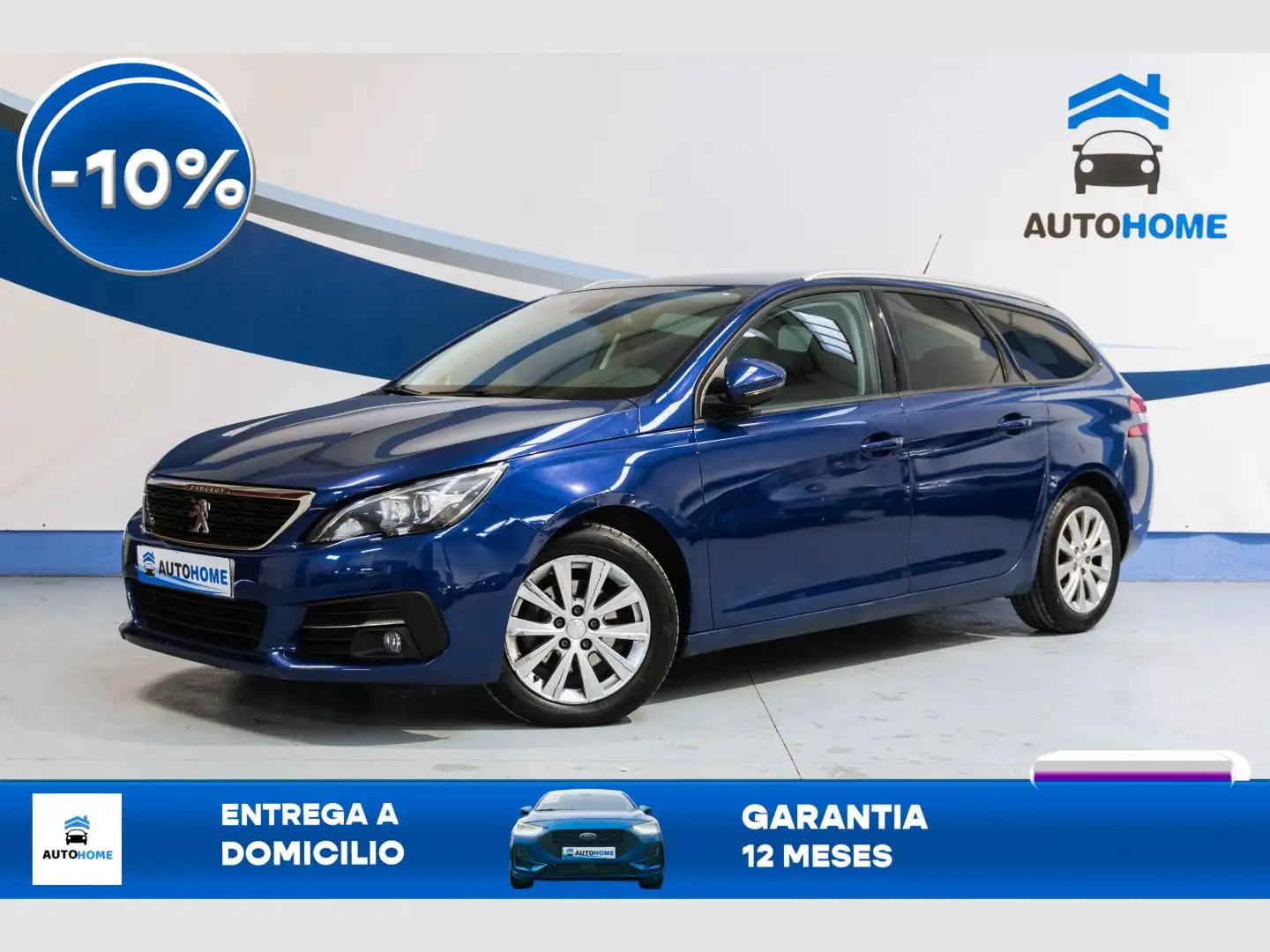 Peugeot 308 SW 1.5BlueHDi Style 100 Azul - 1