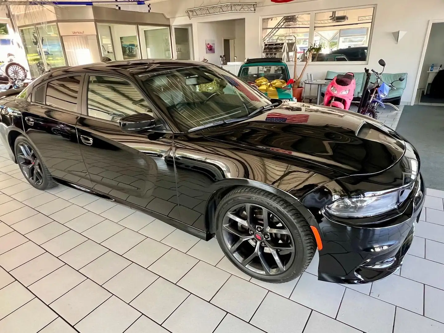 Dodge Charger 5,7 R/T Trackpak LED Kamera LPG GAS Noir - 2
