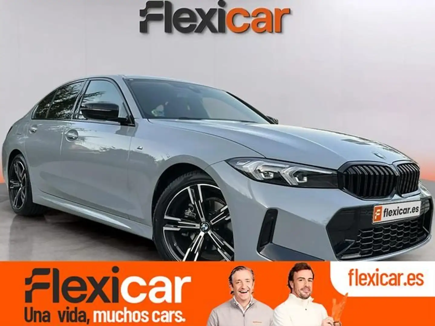 BMW 318 318d Auto. Gris - 1