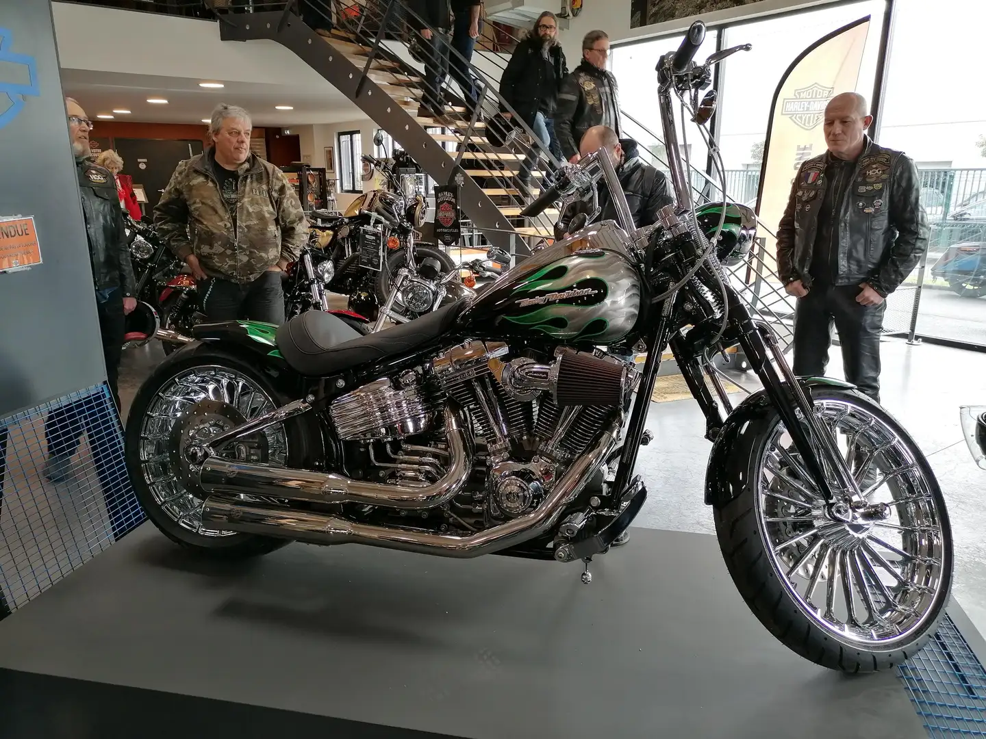 Harley-Davidson Egyéb Springer CVO Zöld - 2