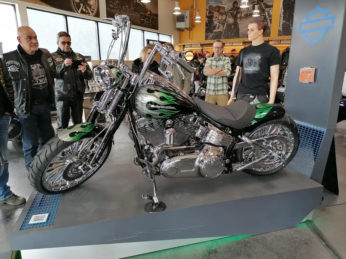 Harley-Davidson Egyéb Springer CVO Zöld - 1