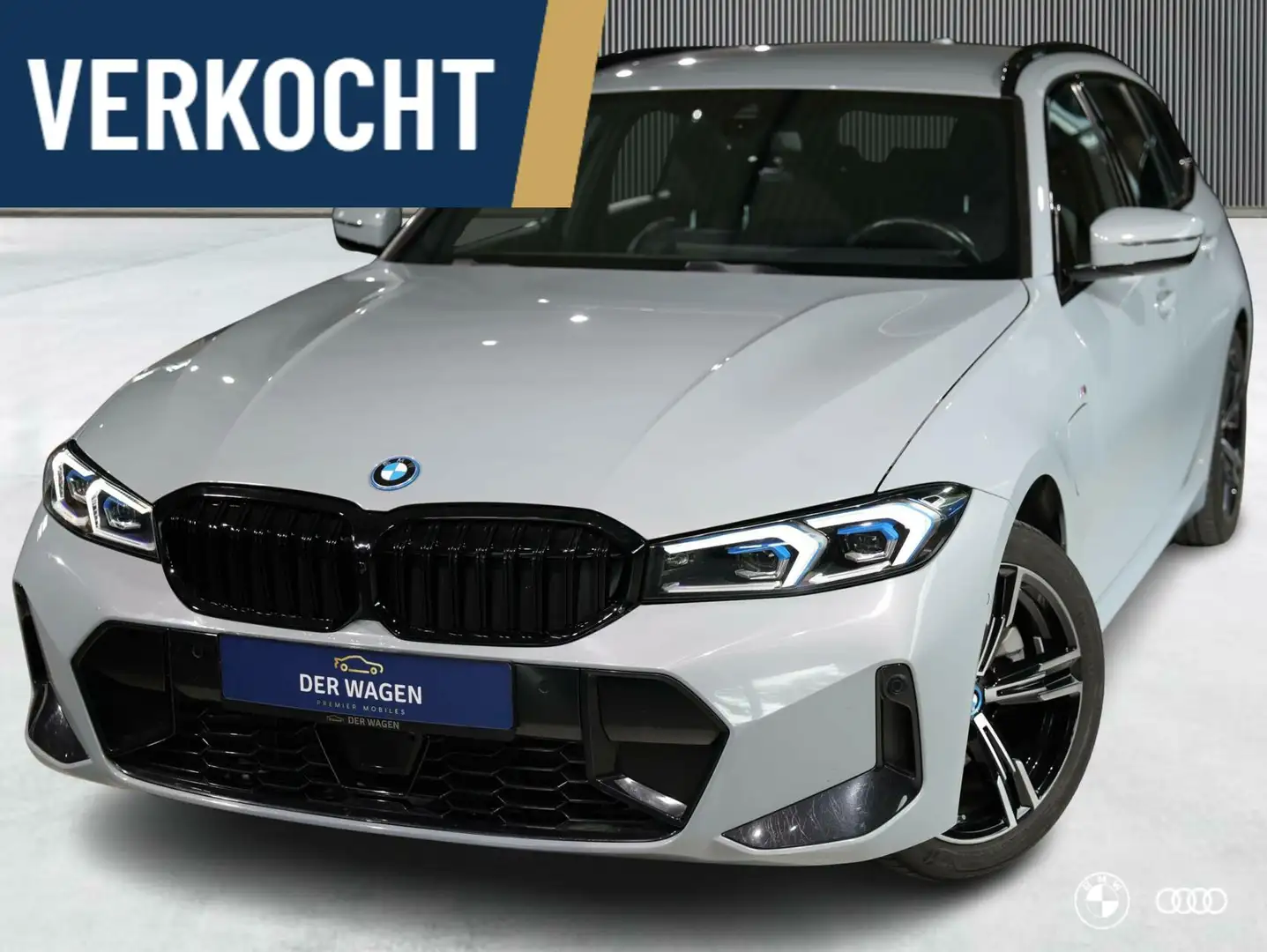 BMW 330 330E TOURING M SPORT / ACC / CAMERA / HEADUP / HIF Szary - 1