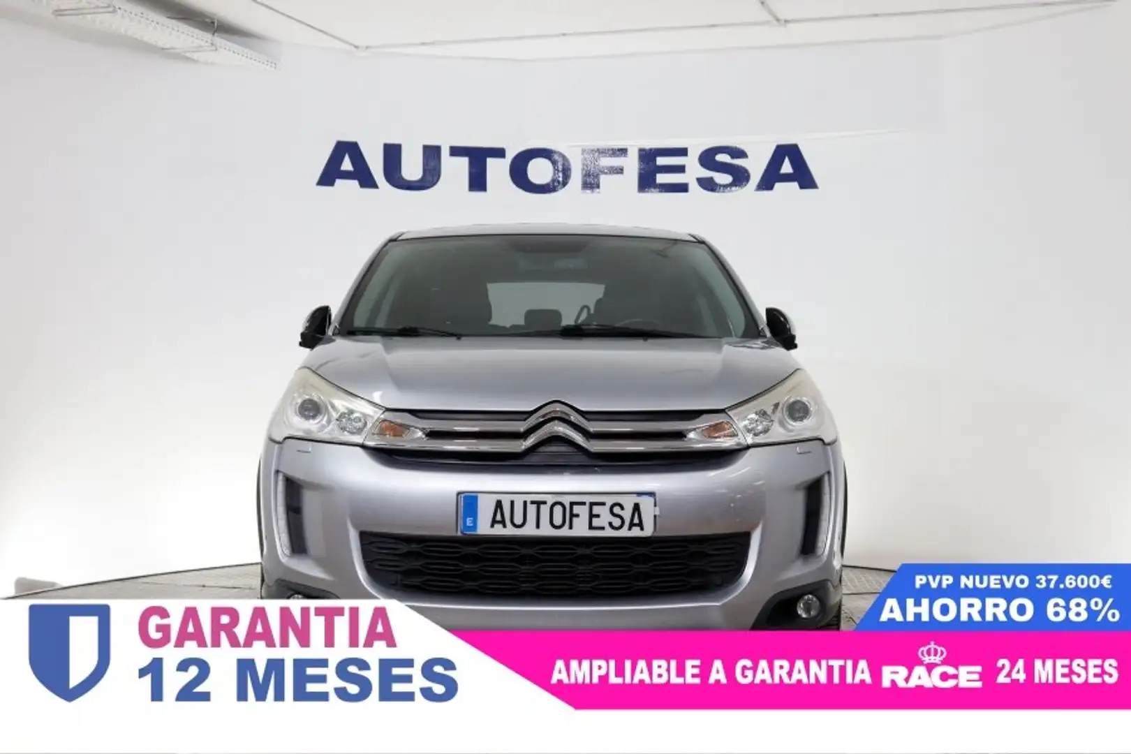 Citroen C4 1.8 HDI Exclusive 4X4 150cv 5P # CUERO, NAVY Gris - 2
