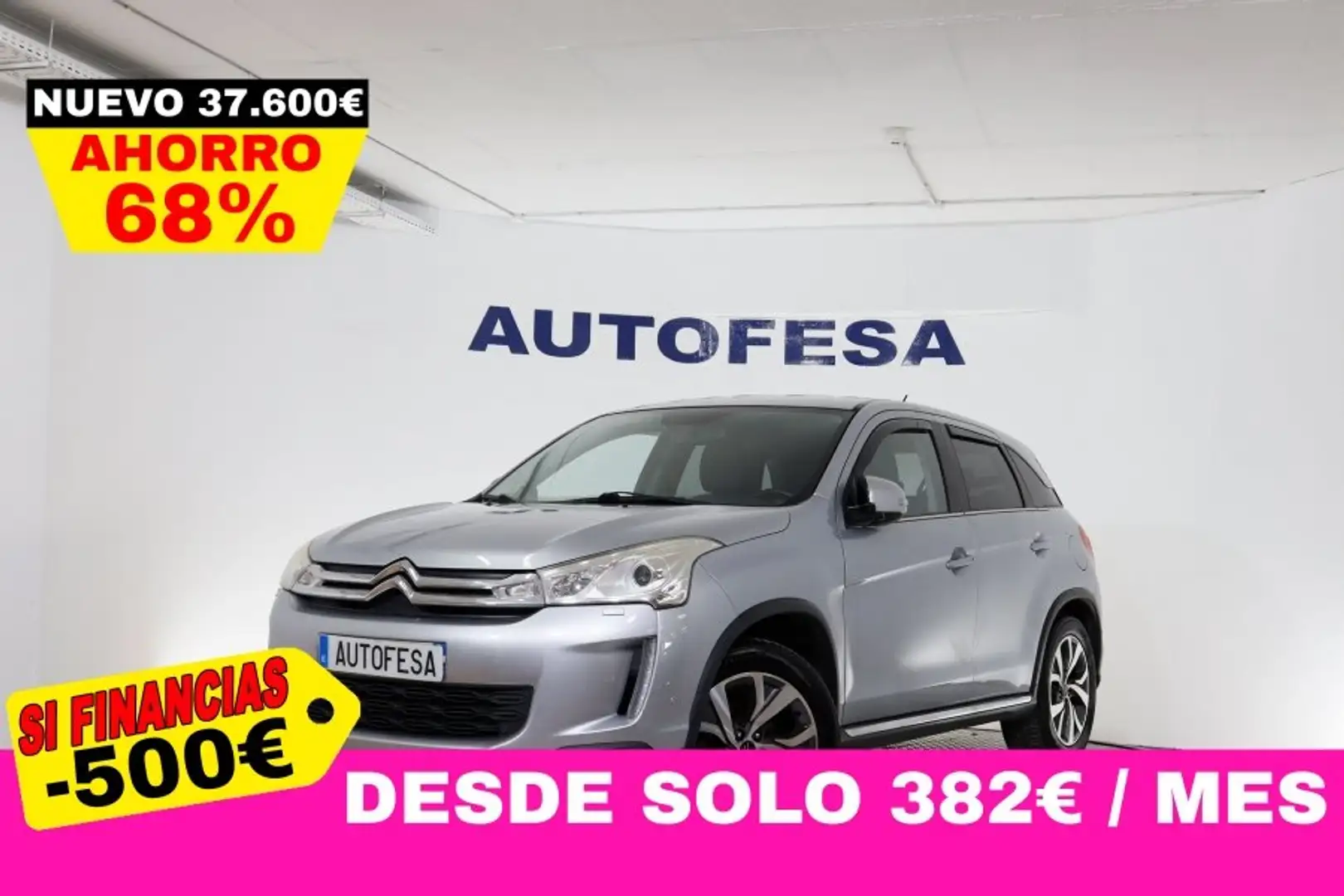 Citroen C4 1.8 HDI Exclusive 4X4 150cv 5P # CUERO, NAVY Gris - 1