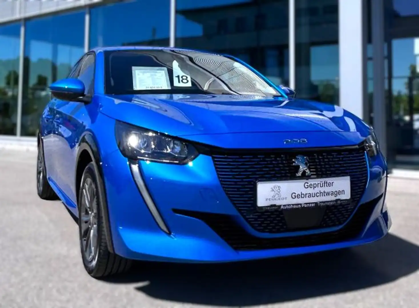Peugeot 208 Active Pack Elektro 136 Blauw - 1