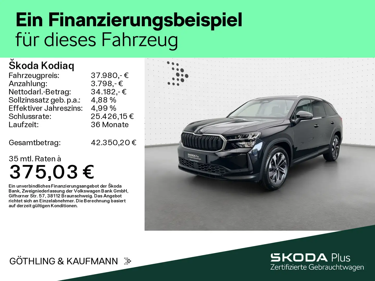 Skoda Kodiaq Selection 1.5 TSI DSG*7-Sitzer*HUD*LED*Vi Schwarz - 2