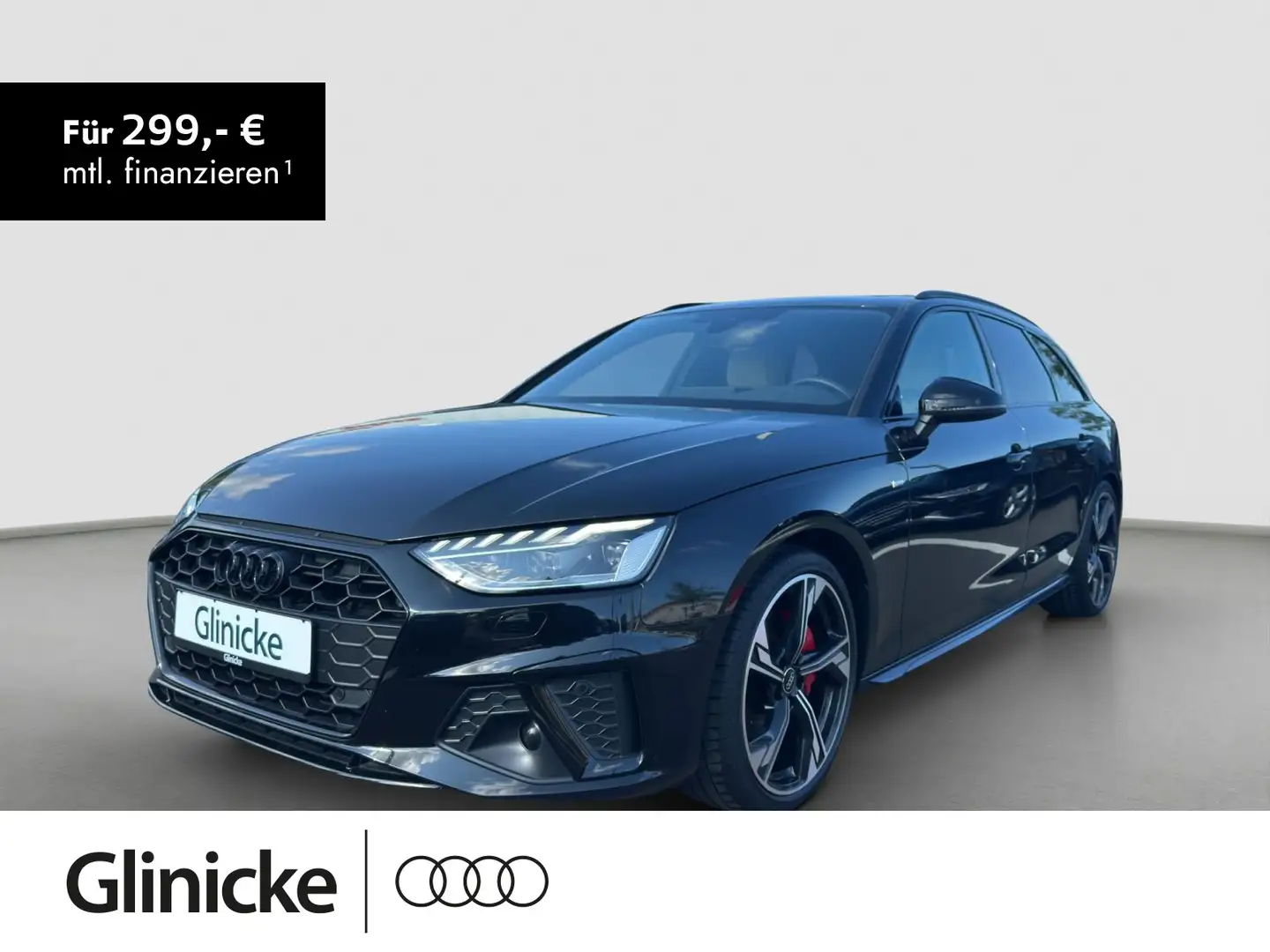 Audi A4 40 TFSI S-tronic S line Matrix Virtual Schwarz - 1