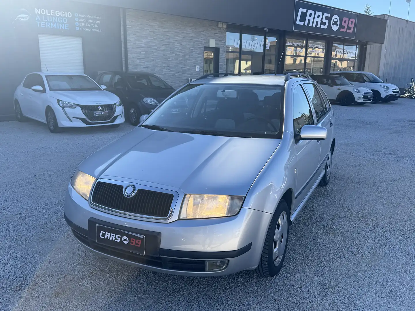 Skoda Fabia Wagon 1.4 16v Comfort 101cv Argento - 1