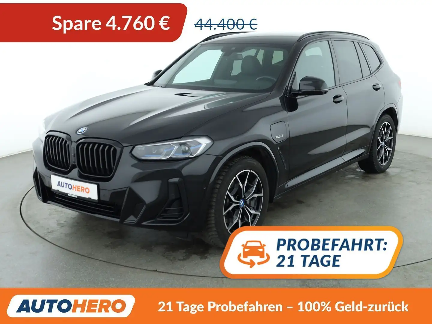 BMW X3 xDrive 30e M Sport Aut.*LASER*360CAM*NAVI*HEAD-UP* Schwarz - 1