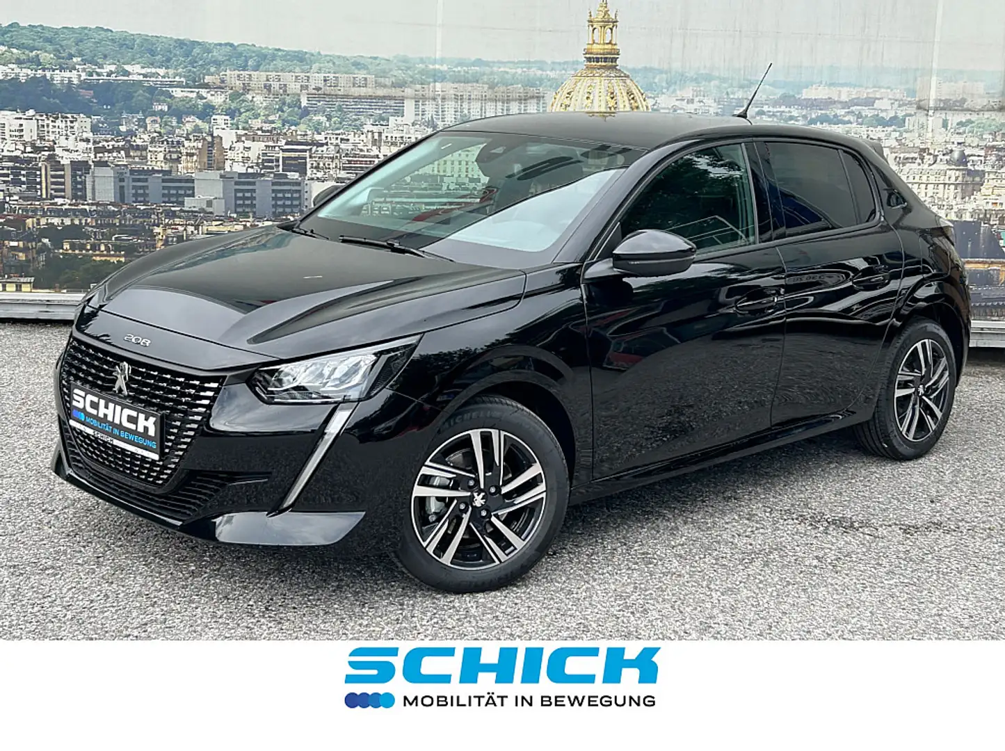 Peugeot 208 Allure PureTech 100 Schwarz - 1