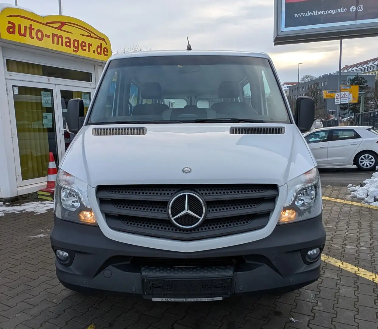 Mercedes-Benz Sprinter II 216CDI*1Hand*SH*PDC*Shz*Garantie*TOP Blanc - 2