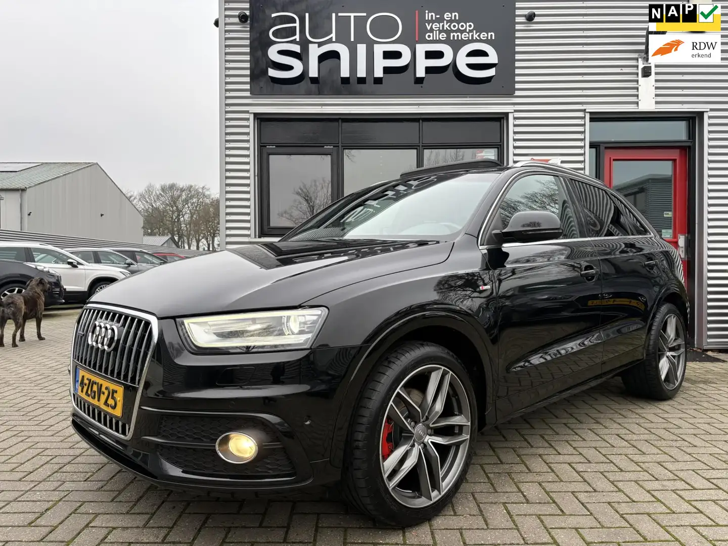 Audi Q3 2.0 TFSI quattro Sport Edition 4X4-S LINE-AUTOMAAT Schwarz - 1
