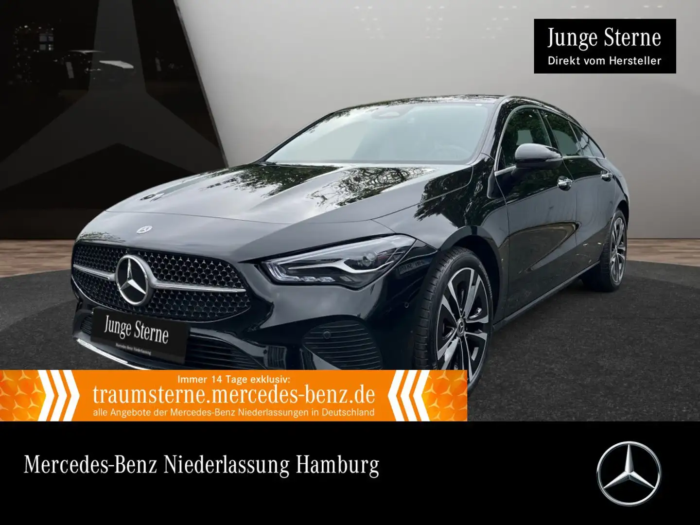 Mercedes-Benz CLA 200 PROGRESSIVE+LED+KAMERA+KEYLESS+7G Schwarz - 1