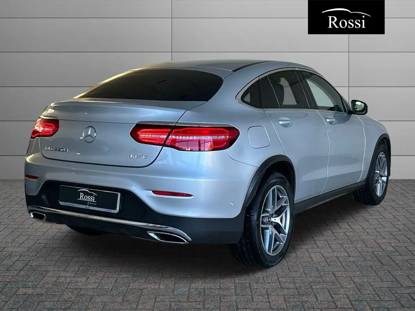 Mercedes-Benz GLC 250 GLC coupe 250d Premium 4matic auto Argento - 2
