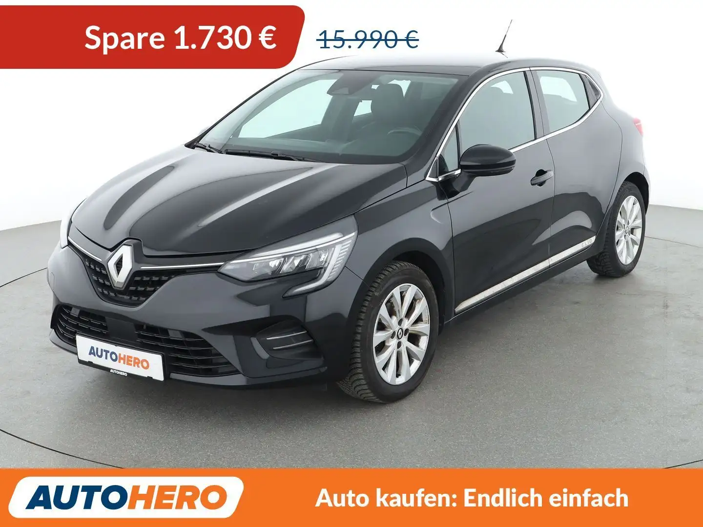 Renault Clio 1.0 TCe Intens Aut.*CAM*LED*PDC*SHZ*TEMPO*KLIMA* Schwarz - 1