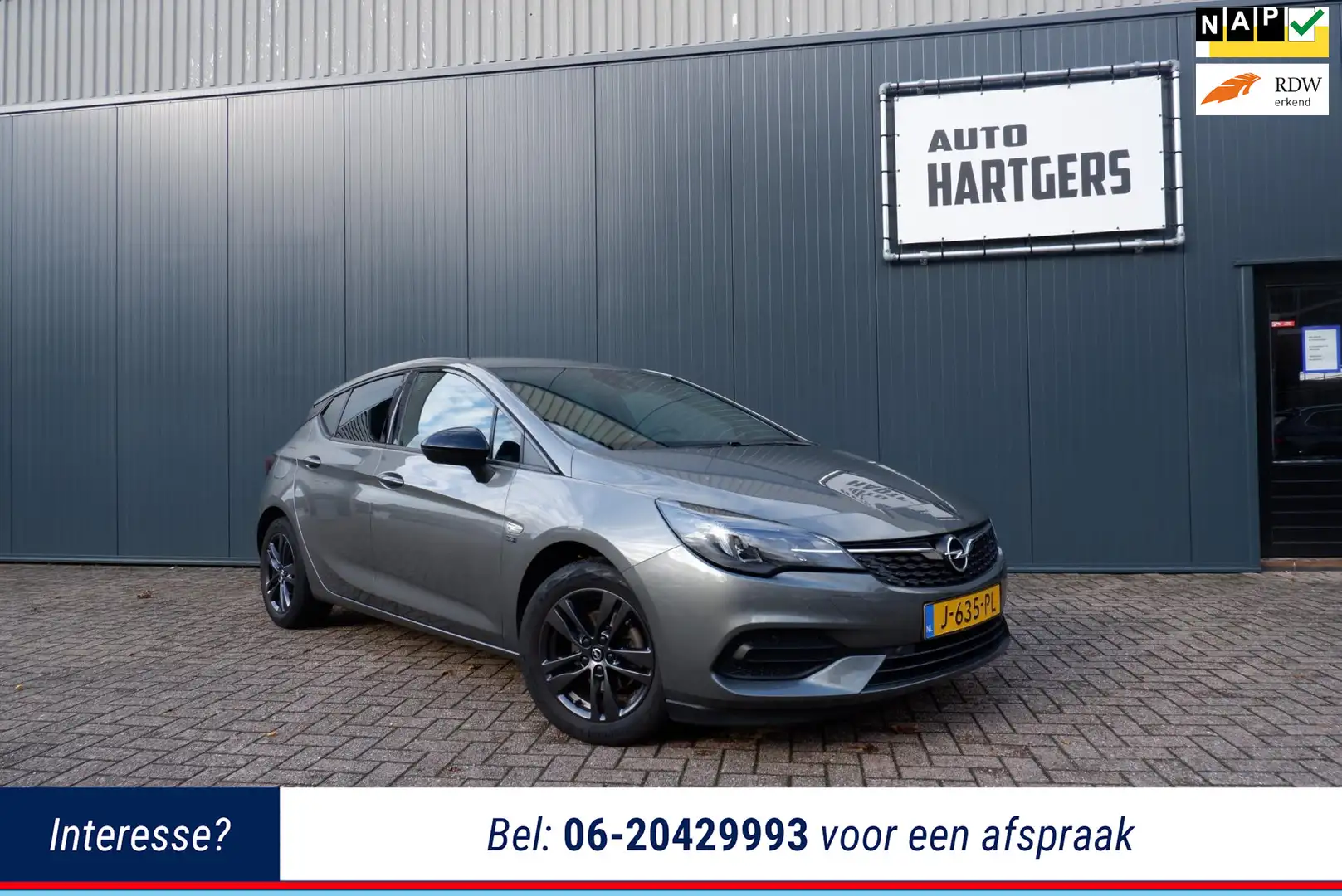 Opel Astra 1.2 Edition 2020 Gris - 1