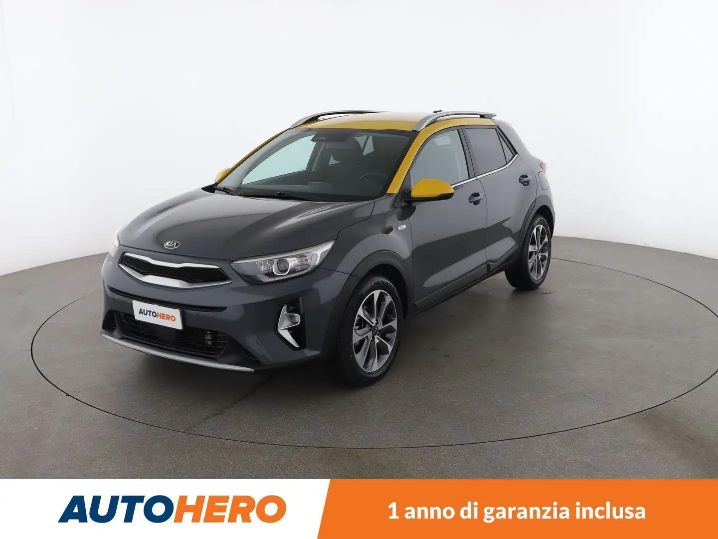 Kia Stonic 1.0 TGDI Mild-Hybrid Style MHEV Grigio - 1