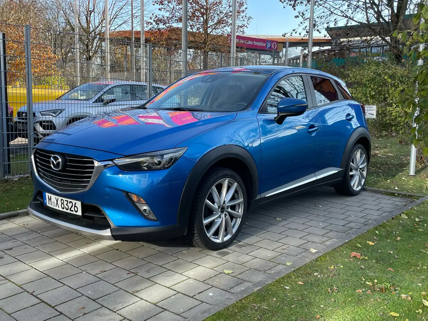 Mazda CX-3 Sports-Line 120 FWD AHK Modrá - 1