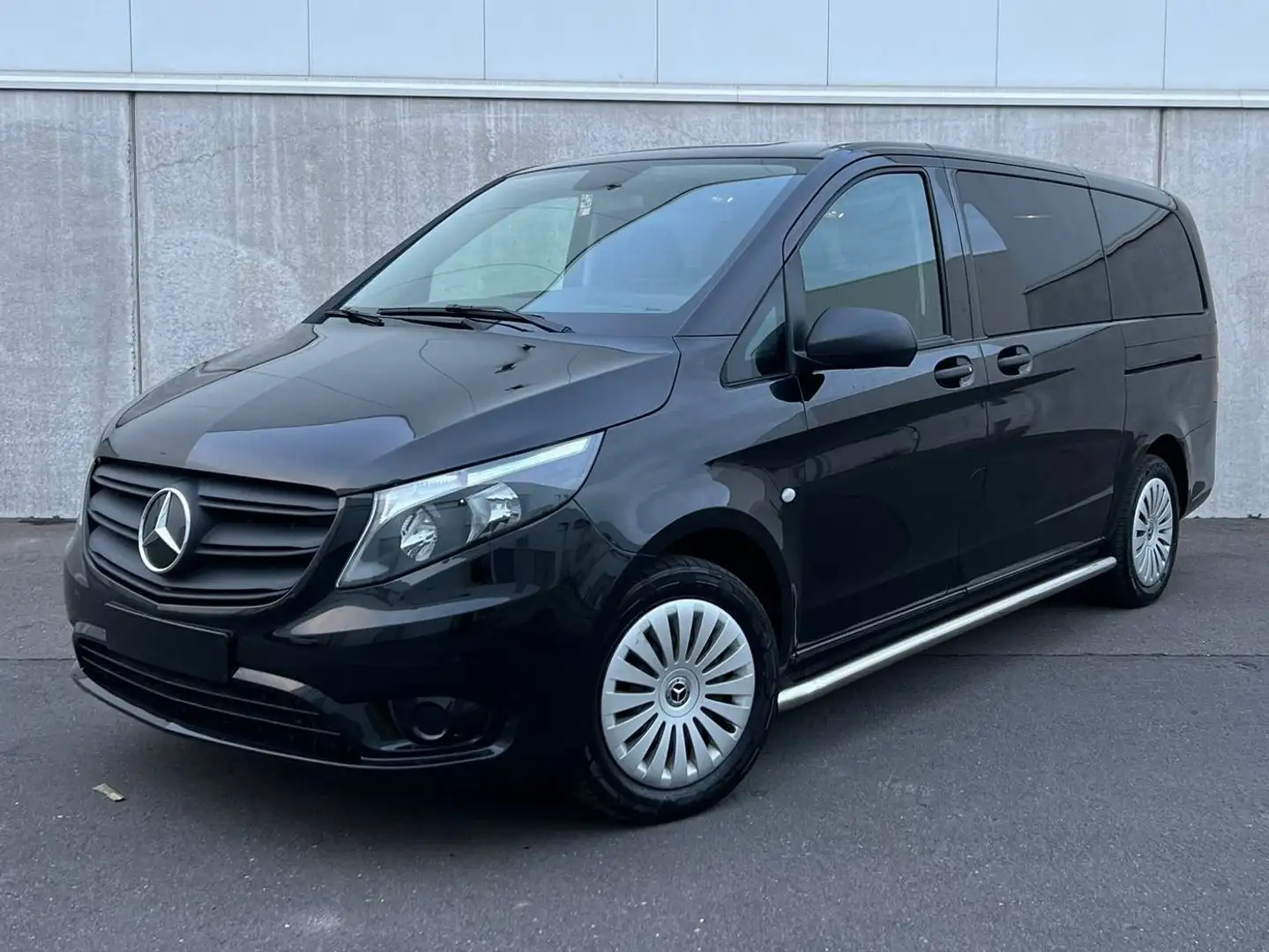 Mercedes-Benz Vito Tourer pro*114*Lang,*dubbele schuifdeur*9 zit Zwart - 2