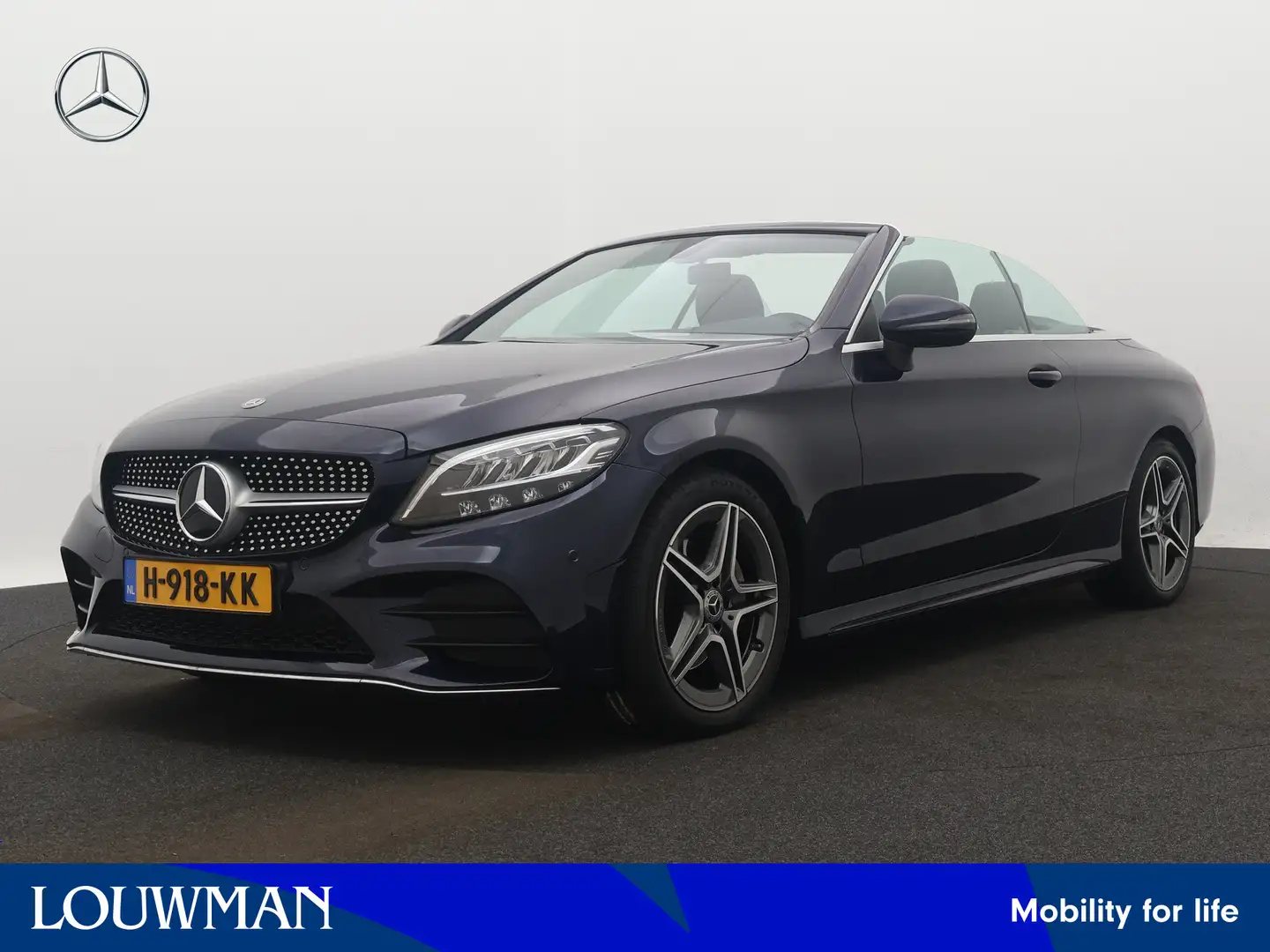 Mercedes-Benz C 200 Cabrio Premium Plus Pack | 5 spaaks lichtmetalen v Blauw - 1