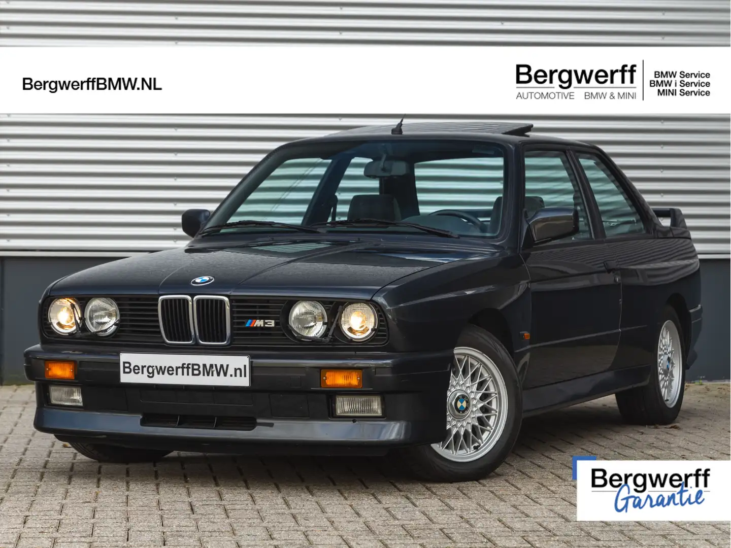 BMW M3 3-serie E30 - Collector Car - 65.931km! - 1-Owner Siyah - 1