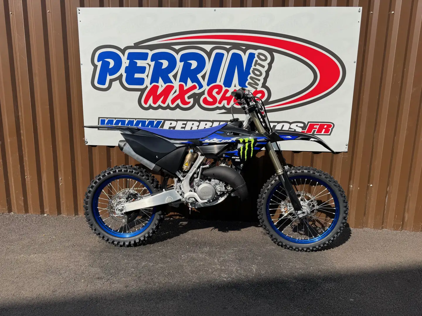 Yamaha YZ 125 Bleu - 1