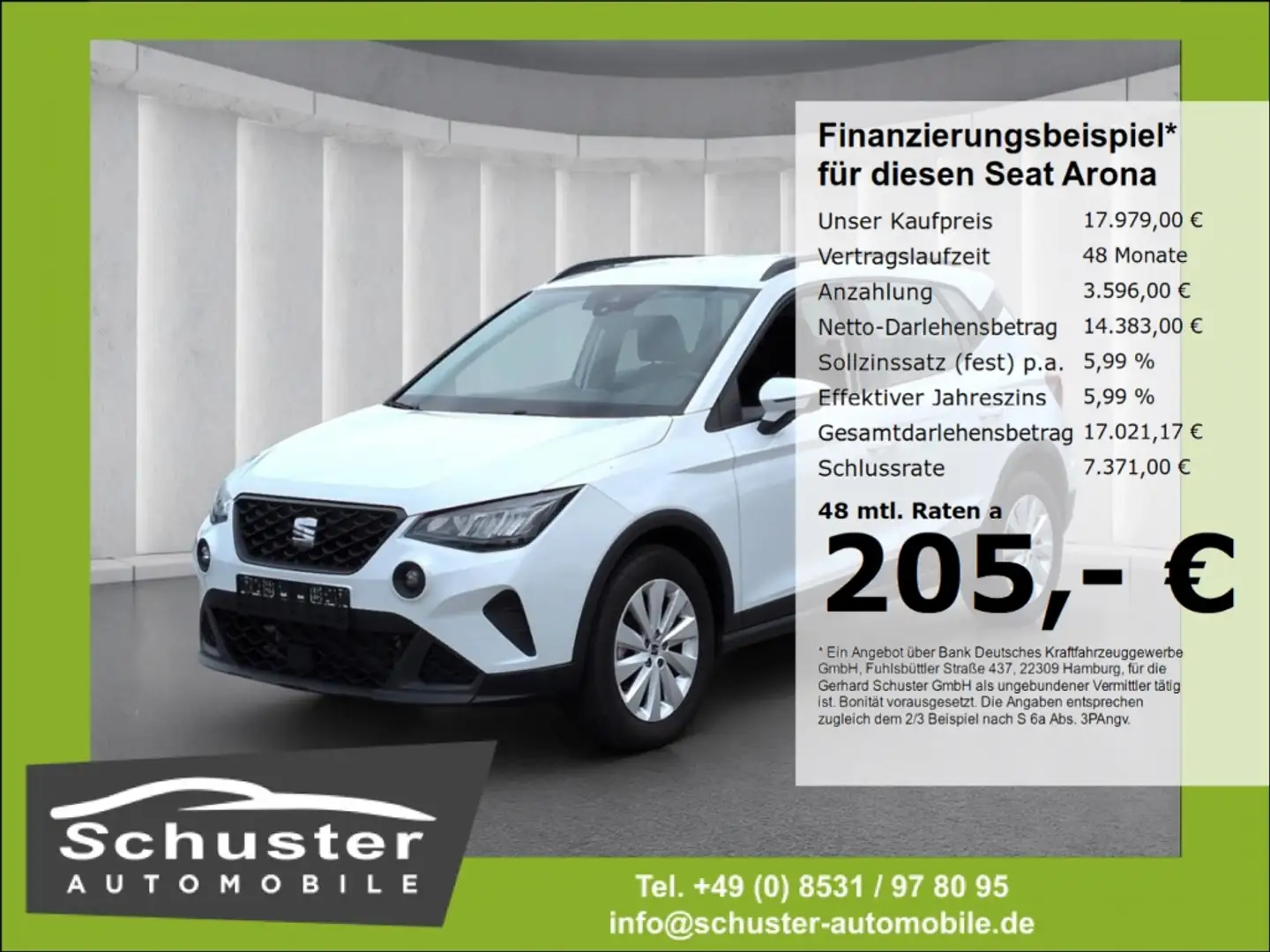 SEAT Arona Style TSI*DSG LED digCockp Tempo Full-Link Weiß - 1