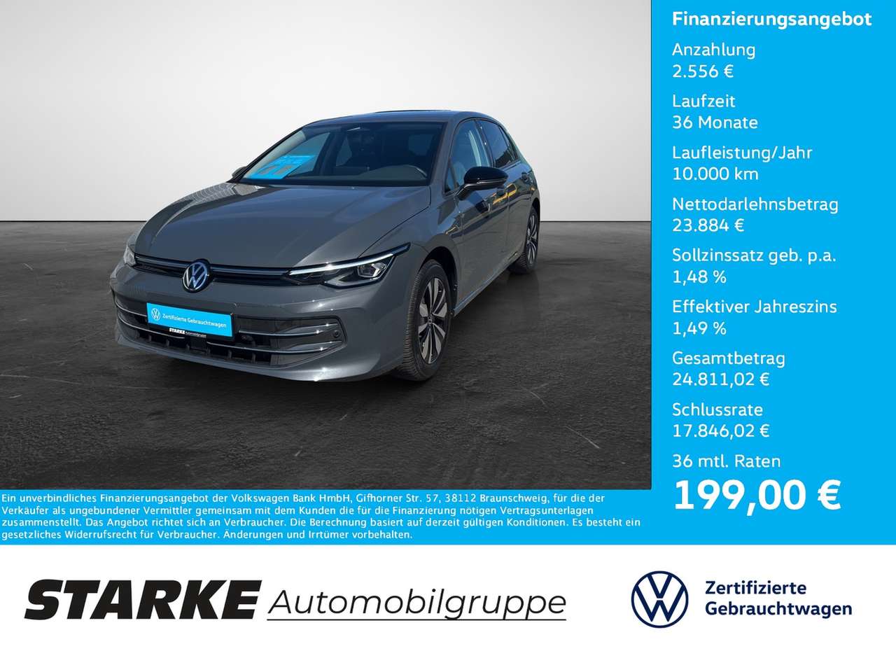 Volkswagen Golf — Volkswagen Golf 1.5 eTSI DSG Goal
