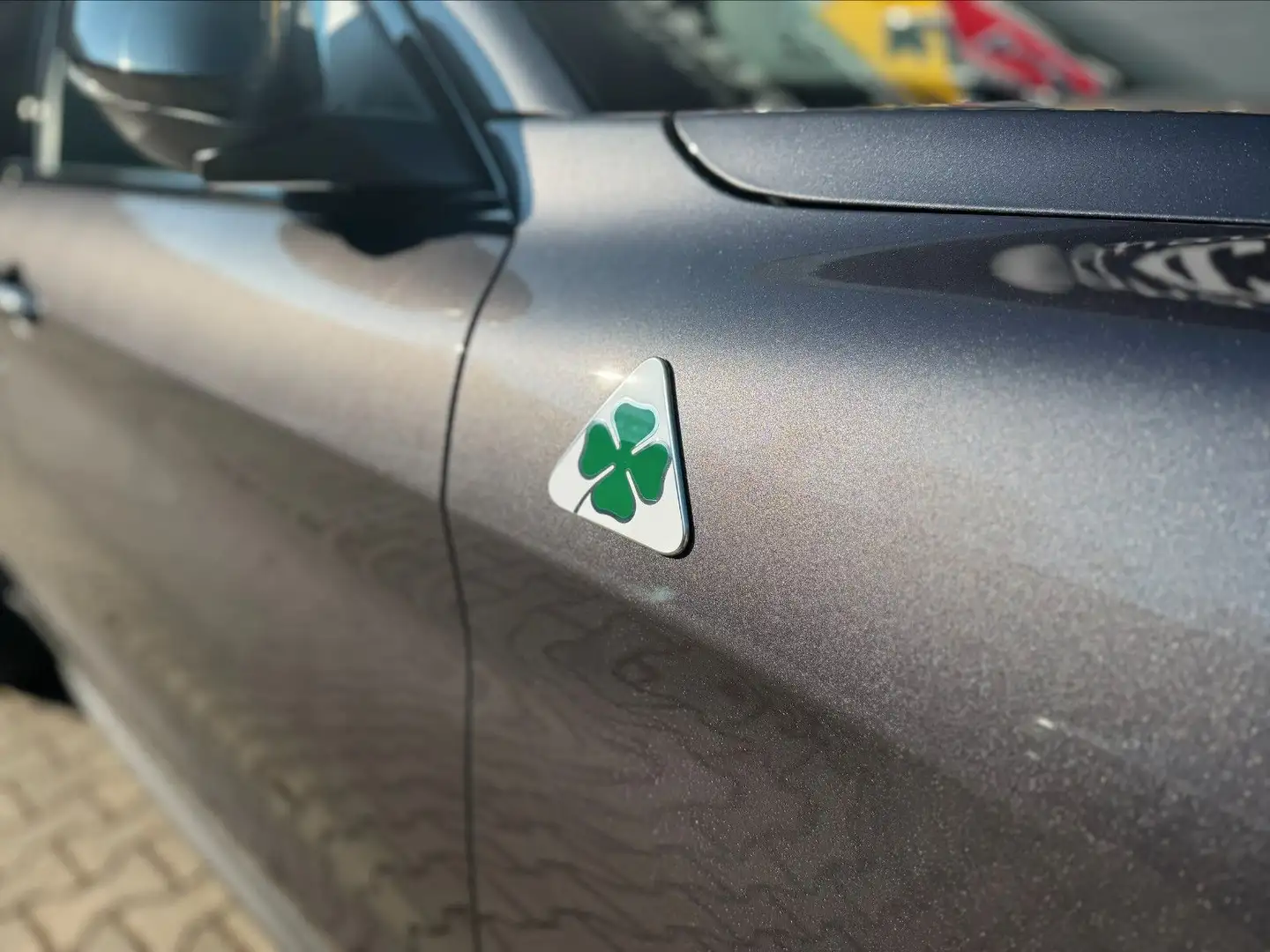 Alfa Romeo Stelvio Quadrifoglio +SCHIEBEDACH+AKRAPOVIC+PANO Gris - 2